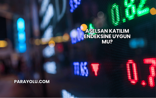 Aselsan Katılım Endeksine Uygun mu?
