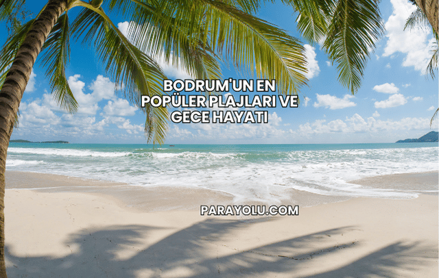 Bodrum'un En Popüler Plajları ve Gece Hayatı