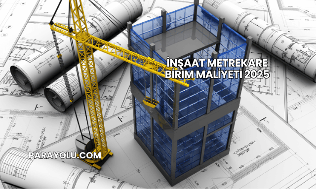 İnşaat Metrekare Birim Maliyeti 2025