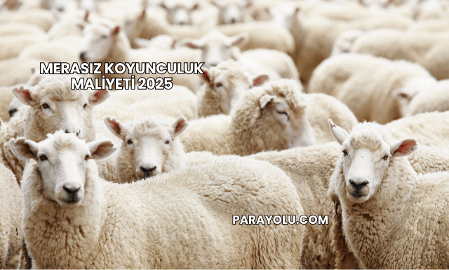 Merasız Koyunculuk Maliyeti 2025