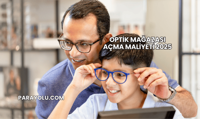 Optik Mağazası Açma Maliyeti 2025