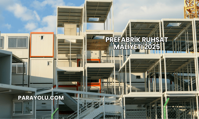 Prefabrik Ruhsat Maliyeti 2025