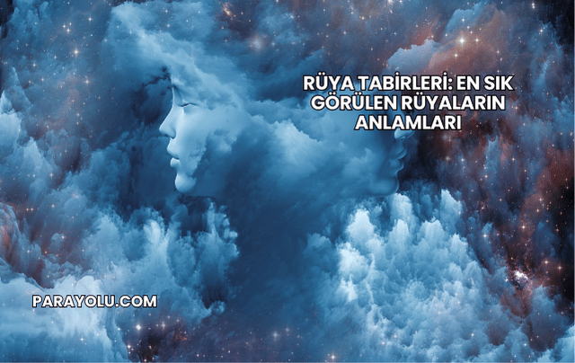 Rüya Tabirleri: En Sık Görülen Rüyaların Anlamları