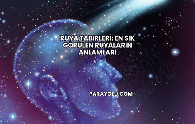 Rüya Tabirleri: En Sık Görülen Rüyaların Anlamları