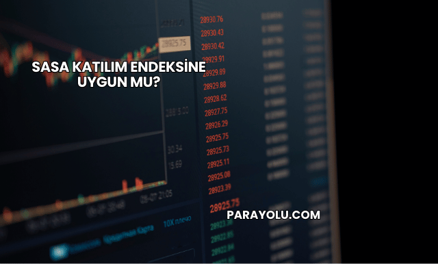 Sasa Katılım Endeksine Uygun mu?