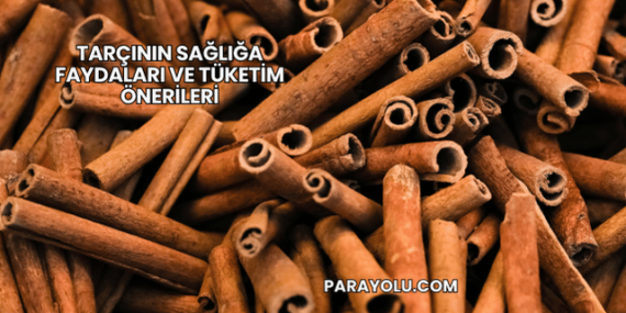 Tarçının Sağlığa Faydaları ve Tüketim Önerileri