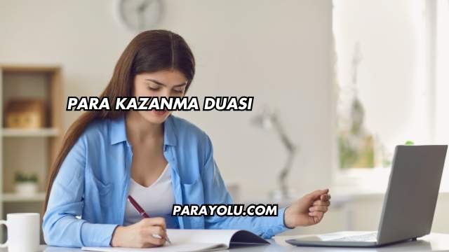Para Kazanma Duası